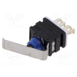 10 pcs : D2GW-AL6L3F BY OMR - Microswitch SNAP ACTION, 0.01A/13.5VDC, SPST-NO, OFF-(ON), Pos: 2