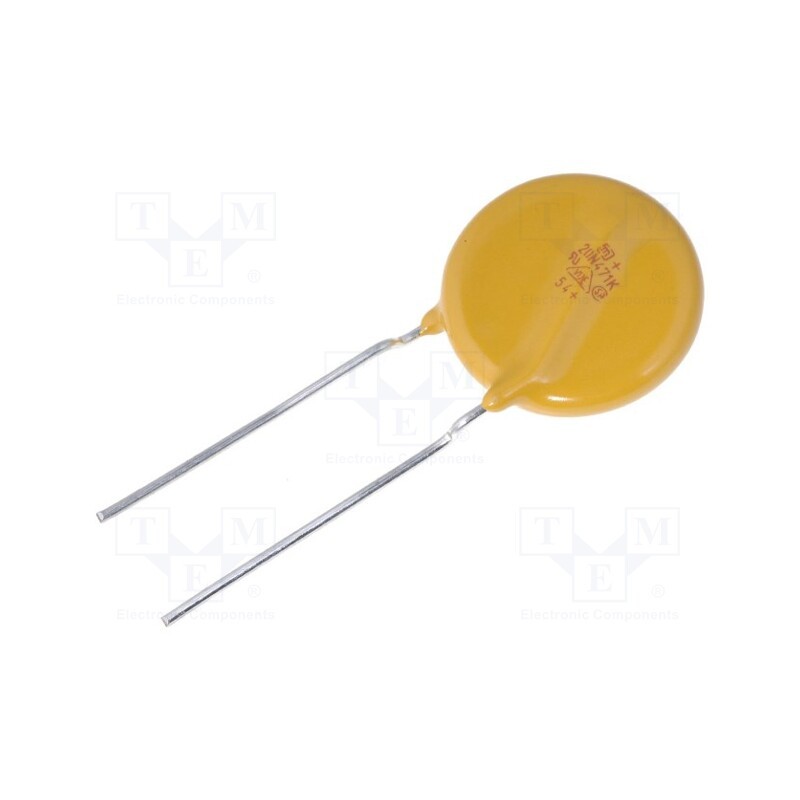 10 pcs : - Varistor: metal-oxide, THT, 300VAC, 385VDC, 470V, ±10%, 6.5kA, 224J