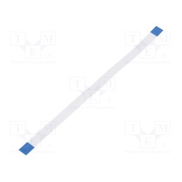 10 pcs : 982670211 - FFC cable, Cores: 6, Cable ph: 1mm, contacts on the same side