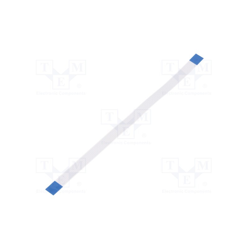 10 pcs : 982670211 - FFC cable, Cores: 6, Cable ph: 1mm, contacts on the same side