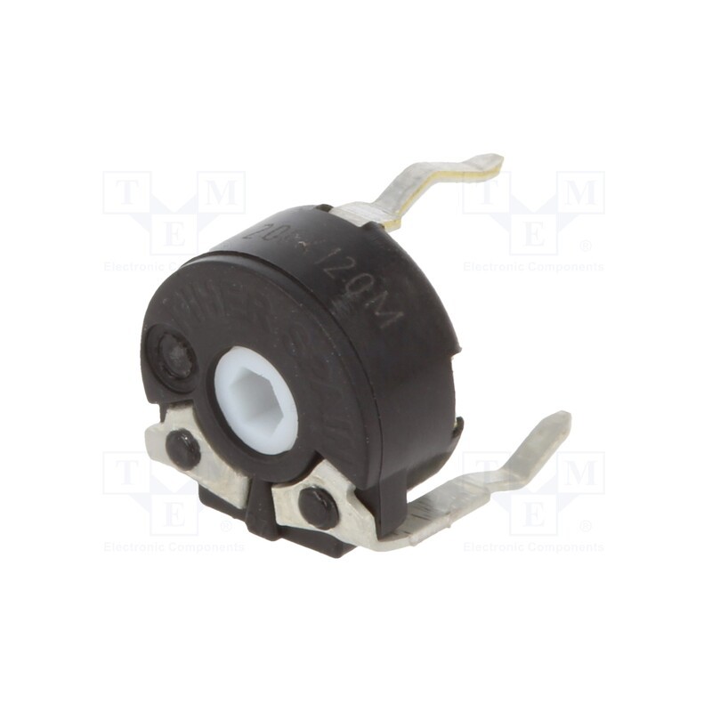 10 pcs : PT6MV-204A2020- Potentiometer: mounting, horizontal, 200kΩ, 100mW, ±20%, linear