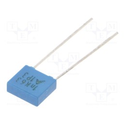 50 pcs : B32529C0102K289 - Capacitor: polyester, 0.001uF, 40VAC, 63VDC, 5mm, ±10%, -55÷125°C