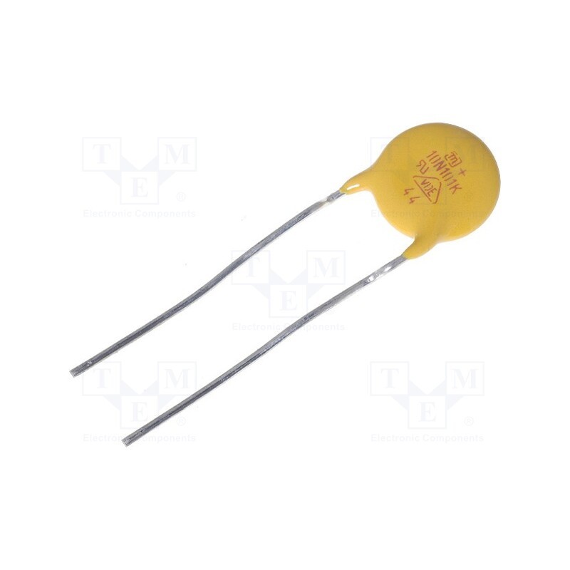 50 pcs : - Varistor: metal-oxide, THT, 60VAC, 85VDC, 100V, ±10%, 2.5kA, 16J