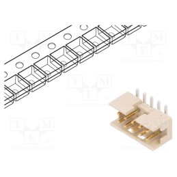 10 pcs : 98424-F52-10ALF - Socket, wire-board, male, Minitek, 2mm, PIN: 10, SMT, on PCBs, 2A