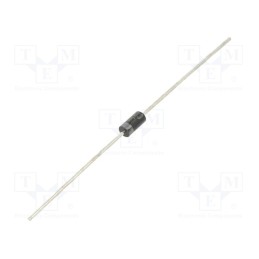 50 pcs : UF4005 - Diode: rectifying, THT, 600V, 1A, , Ifsm: 30A, DO41, 75ns