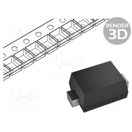 50 pcs : 1SS400SMFHT2R - Diode: switching, SMD, 90V, 0.1A, 4ns, SC79,SOD523, Ufmax: 1.2V