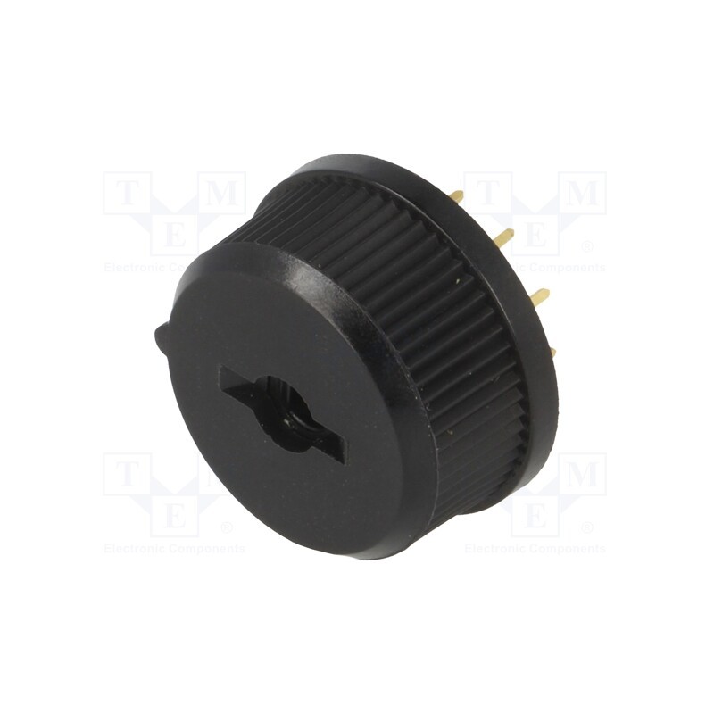 10 pcs : RS5-B-12-NS - Switch: rotary, Pos: 12, 0.13A/150VAC, 0.13A/150VDC, 30°, -10÷60°C