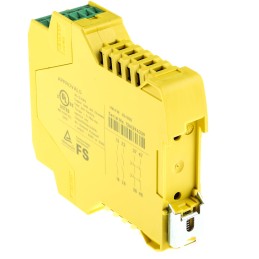 1 pcs - Phoenix Contact Dual-Channel Light Beam/Curtain, Safety Switch/Interlock Safety Relay, 24V dc, 2 Safety Contacts