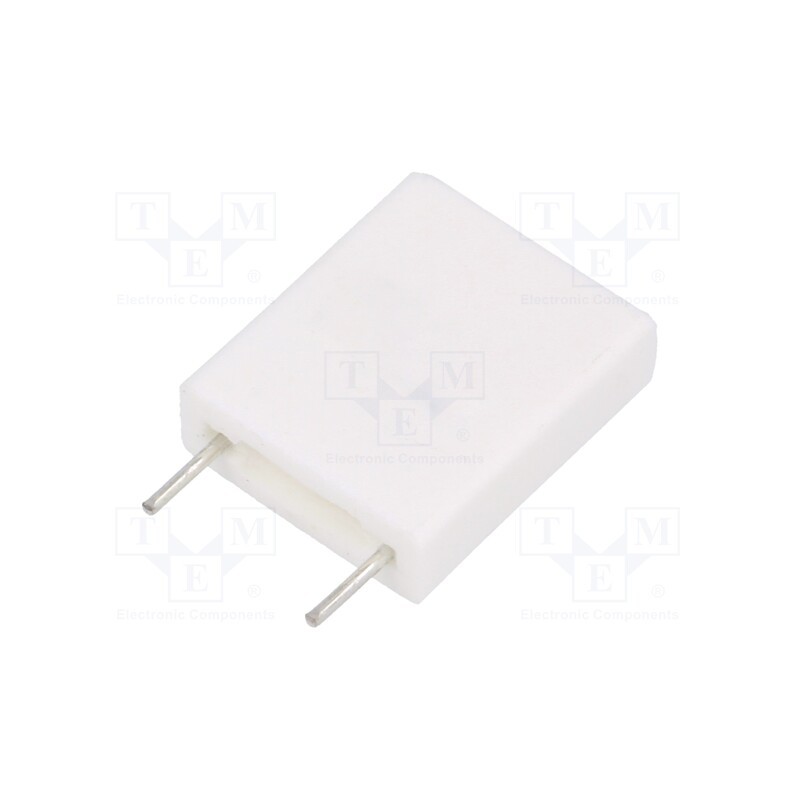 10 pcs : MPR5W-0R68 - Resistor: wire-wound, THT, 680mΩ, 5W, ±5%, 14x18x5.5mm, 350ppm/°C