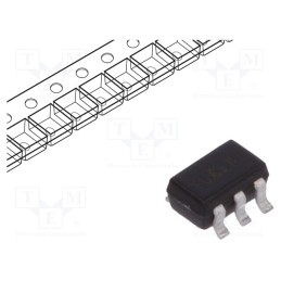 50 pcs : 74AHC1G08SE-7 - IC: digital, AND, Ch: 1, IN: 2, SMD, SOT353, 2÷5.5VDC, -40÷125°C, AHC