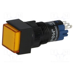 10 pcs : LAS2F-11/O - Switch: push-button, Pos: 2, SPDT, 0.5A/250VAC, 1A/24VDC, ON-(ON)