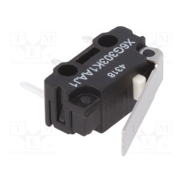 10 pcs : X6G303K1AAJ1 - Microswitch SNAP ACTION, 3A/250VAC, with lever, SPDT, ON-(ON)