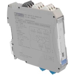 1 pcs - Phoenix Contact 2 Channel Galvanic Barrier, Isolating Amplifier, NAMUR Sensor, Switch Input, Relay Output, ATEX