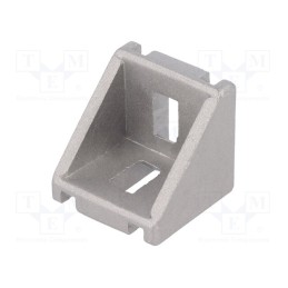 10 pcs : GN 960-30-8-30-30-A-MT - Angle bracket, for profiles, Width of the groove: 8mm, W: 28mm