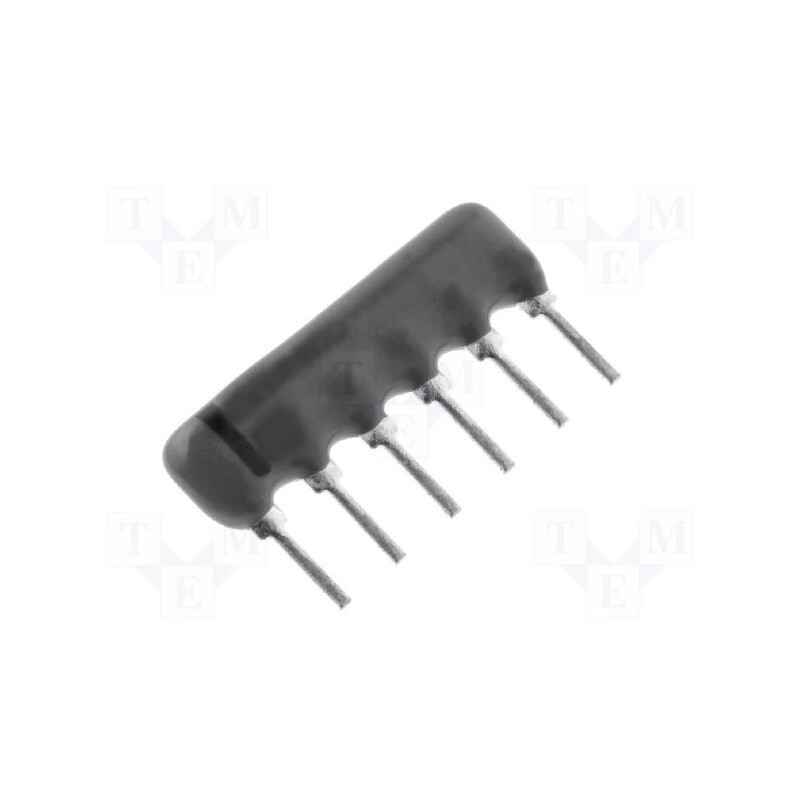 20 pcs : RNLA06G0103B0E - Resistor network: X, THT, 10kΩ, ±2%, 0.125W, No.of resistors: 5
