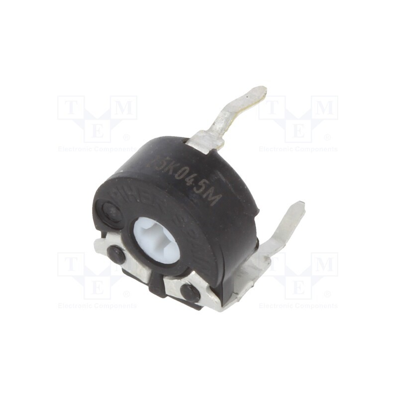 10 pcs : PT6KV-253A2020-PM- Potentiometer: mounting, single turn,horizontal, 25kΩ, 100mW
