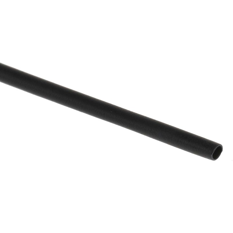 10 pcs - HellermannTyton Heat Shrink Tubing, Black 1.5mm Sleeve Dia. x 200mm Length 3:1 Ratio, HIS-3 BAG Series