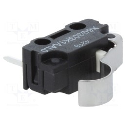10 pcs : X6G303K1AAL0 - Microswitch SNAP ACTION, 3A/250VAC, SPDT, ON-(ON), Pos: 2, IP40