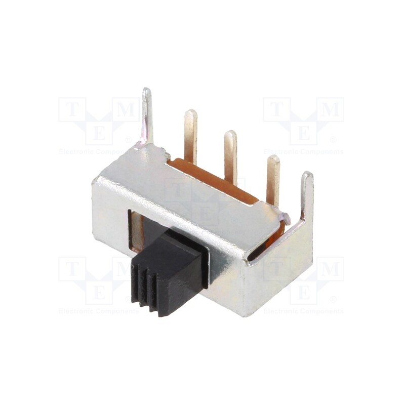 10 pcs : MFP 121 D-RA - Switch: slide, Pos: 2, SPDT, 0.2A/30VDC, ON-ON, PCB,THT, -10÷60°C