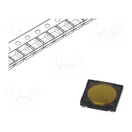 50 pcs : PTS530 GG065 SMTR LFS - Microswitch TACT, SPST-NO, Pos: 2, 0.05A/12VDC, SMT, 4N, 4.5x4.5mm