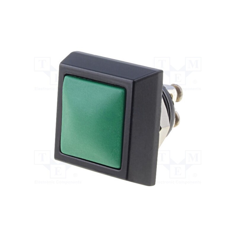 10 pcs : GQ12S-10/G/A - Switch: vandal resistant, Pos: 2, SPST-NO, 2A/36VDC, IP65, OFF-(ON)
