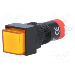 10 pcs : LAS3F-11/24/O - Switch: push-button, Pos: 2, SPDT, 0.5A/250VAC, 1A/24VDC, ON-(ON)