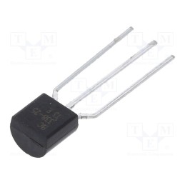 10 pcs : BC338-25 - Transistor: NPN, bipolar, 25V, 0.8A, 625mW, TO92