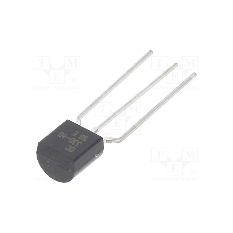10 pcs : BC338-40 - Transistor: NPN, bipolar, 25V, 0.8A, 625mW, TO92