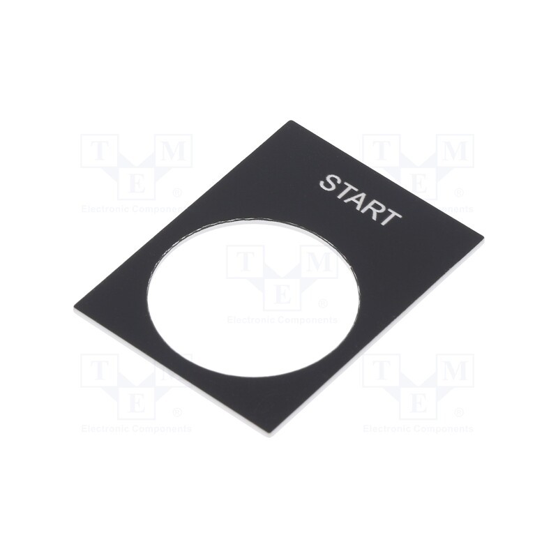 10 pcs : ZB2BY2303 - Label, control station