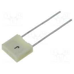 50 pcs : R82DC3100Z350J - Capacitor: polyester, 100nF, 40VAC, 63VDC, 5mm, ±5%, 7.2x2.5x6.5mm
