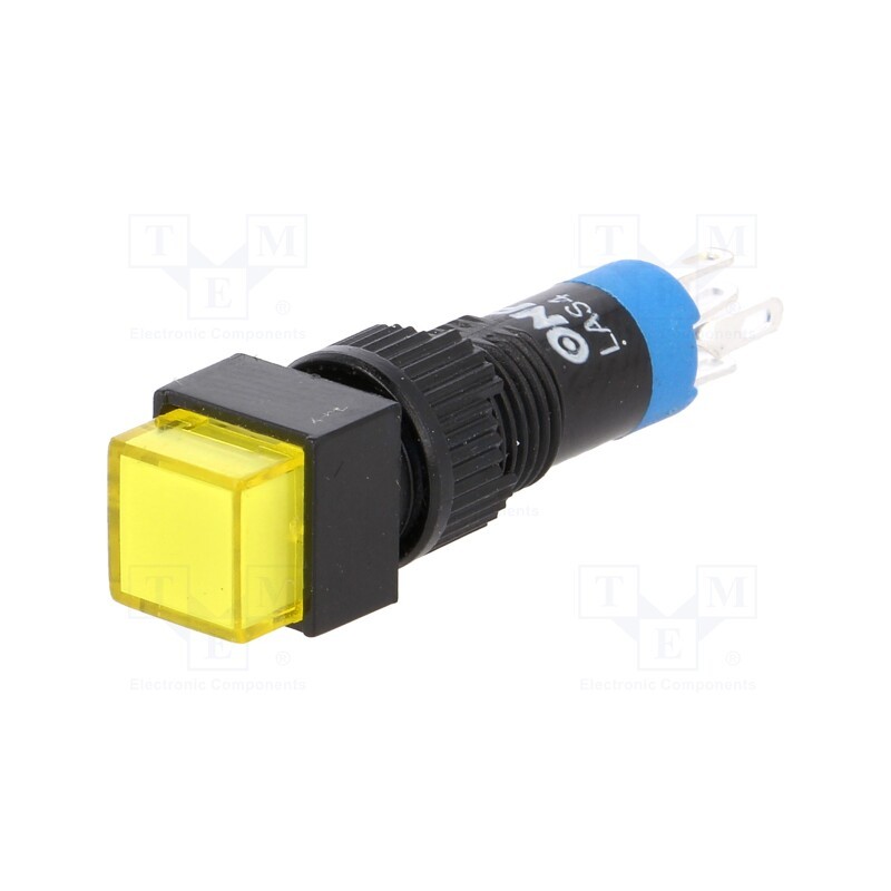 10 pcs : LAS4F-11/24/Y - Switch: push-button, Pos: 2, SPDT, 0.5A/250VAC, 1A/24VDC, ON-(ON)