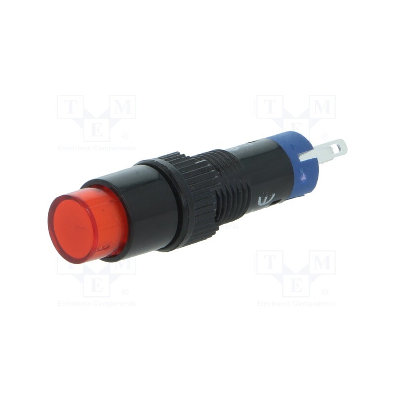 10 pcs : LAS4Y-11Z/R - Switch: push-button, Pos: 2, SPDT, 0.5A/250VAC, 1A/24VDC, ON-ON