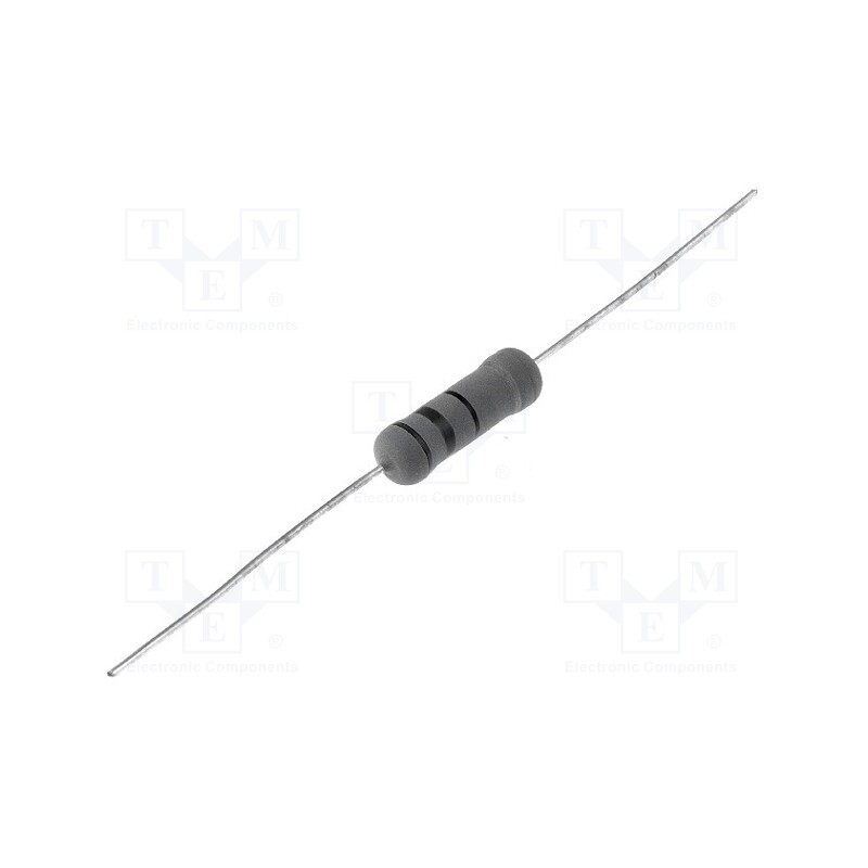 20 pcs : KNP03SJ016JA19 - Resistor: wire-wound, THT, 1.6Ω, 3W, ±5%, Ø5.5x16mm, 400ppm/°C