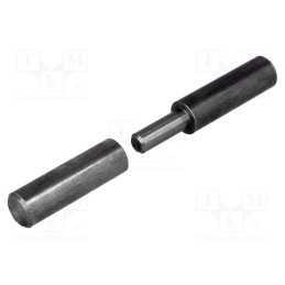 10 pcs : 3.ST7.003 - Hinge, steel, H: 65mm, Ø: 10mm