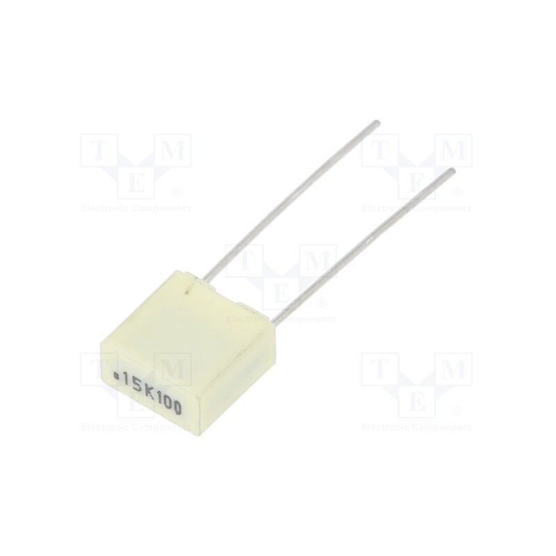 50 pcs : R82MC1220DQ50J - Capacitor: polyester, 2.2nF, 200VAC, 400VDC, 5mm, ±5%, -55÷105°C