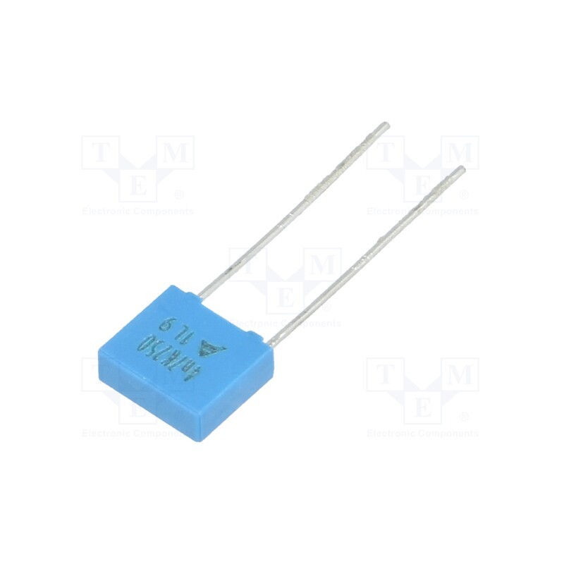 50 pcs : B32529C3472K289 - Capacitor: polyester, 0.0047uF, 160VAC, 250VDC, 5mm, ±10%, THT