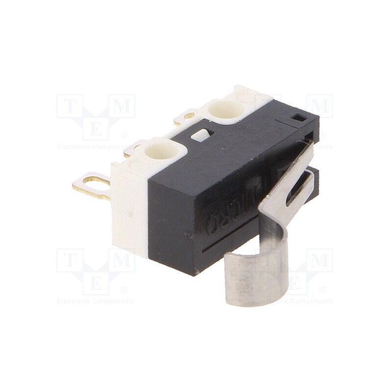 10 pcs : ZX40E10E01 - Microswitch SNAP ACTION, 3A/125VAC, SPDT, (ON)-ON, Pos: 2, 0.55N