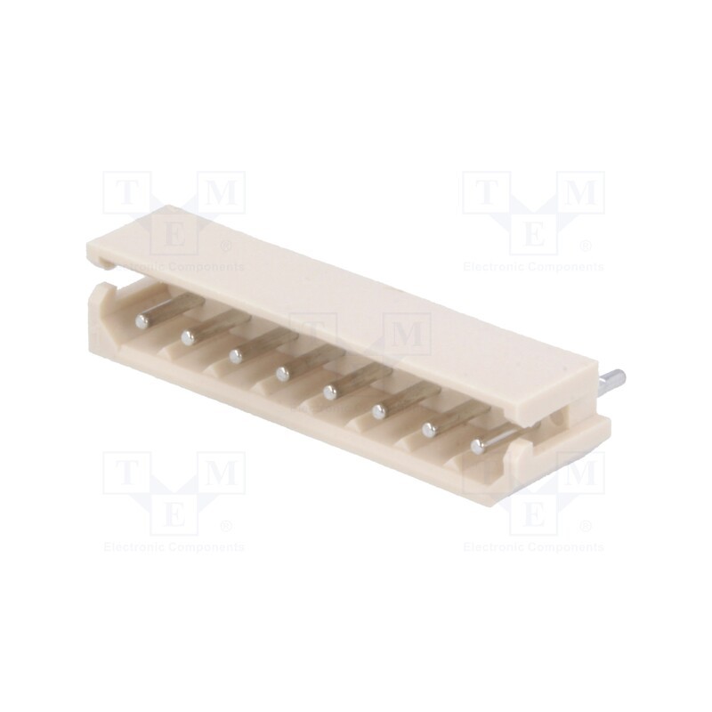 10 pcs : 99-99-0992 - Socket, wire-board, male, Mini-SPOX, 2.5mm, PIN: 8, THT, 3A, tinned