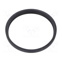 10 pcs : Z120X128.6X5/7N - Wiipers Z, NBR rubber, Øout: 128.6mm, -30÷100°C, single, H1: 5mm