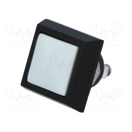 10 pcs : GQ12S-10/W/A - Switch: vandal resistant, Pos: 2, SPST-NO, 2A/36VDC, IP65, OFF-(ON)