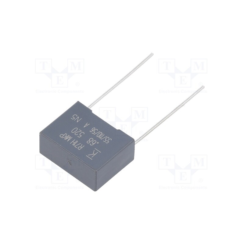 10 pcs : R71VI368050H6K - Capacitor: polypropylene, 680nF, 18x13.5x7.5mm, THT, ±10%, 15mm