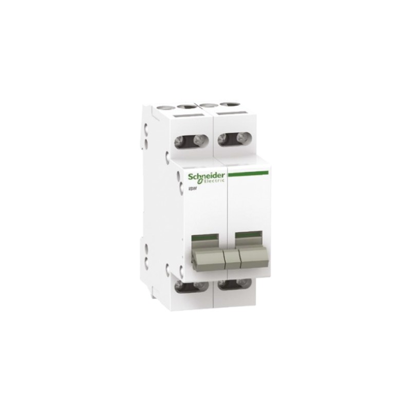 1 pcs - Schneider Electric 1P Pole Isolator Switch - 32A Maximum Current, IP40