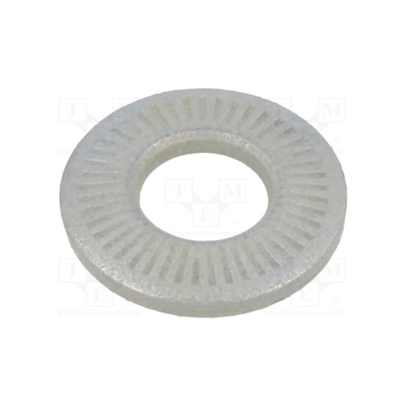 500 pcs : 8026181 - Washer, internally serrated, M6, D14mm, h2.1mm, spring steel