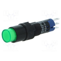 10 pcs : LAS4Y-11Z/G - Switch: push-button, Pos: 2, SPDT, 0.5A/250VAC, 1A/24VDC, ON-ON