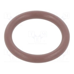 50 pcs : 01-0015.00X2.5 ORING 80FPM BROWN - O-ring gasket, FPM, Thk: 2.5mm, Øint: 15mm, brown, -20÷200°C