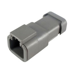 1 pcs - Deutsch, DTP Automotive Connector Socket 2 Way