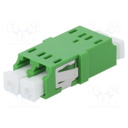 10 pcs : A001-LCA-DX-2118 - Connector: fiber optic, socket,coupler, LCA, female, ways: 2, green