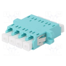 10 pcs : A001-LC-DX-1168 - Connector: fiber optic, socket,coupler, duplex,multi mode (MM)