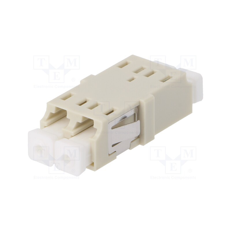 10 pcs : A001-LC-DX-2158 - Connector: fiber optic, socket,coupler, duplex,multi mode (MM)