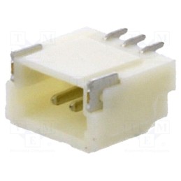 20 pcs : A1001WR-S-3P - Socket, wire-board, male, 1mm, PIN: 3, SMT, 50V, 1A, tinned, 20mΩ